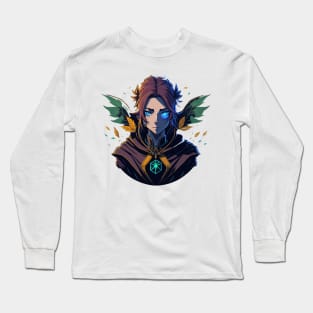 Elf Earth Mage Long Sleeve T-Shirt